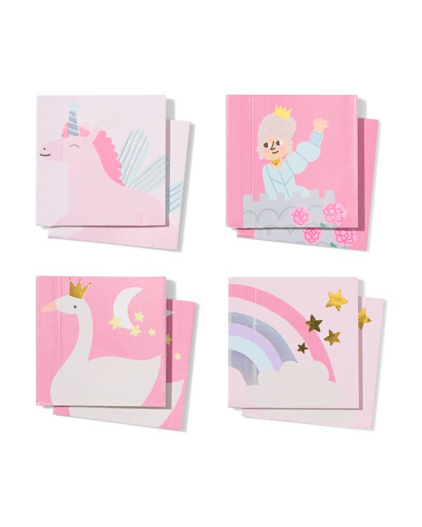 cahier de coloriage &agrave; distribuer princesse - 8 pi&egrave;ces - 14250351 - HEMA