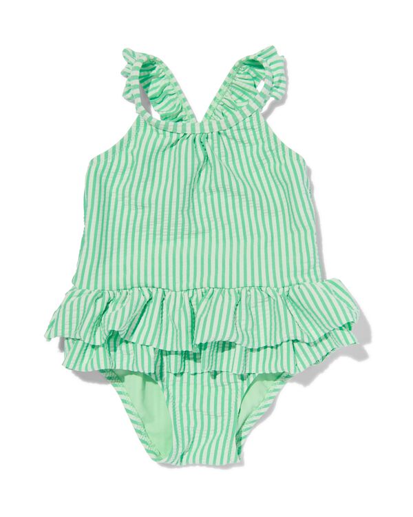 maillot de bain bébé carreaux vert vert - 33239965GREEN - HEMA