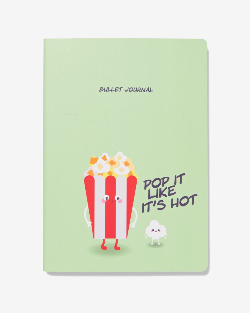 Bullet-Journal, 25 x 17.7 cm, Popcorn - 14591324 - HEMA
