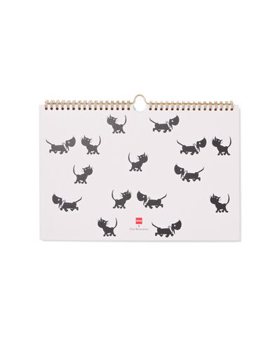 Takkie en Siepie familieplanner 31x21.8cm Takkie en Siepie papier - 14904700 - HEMA
