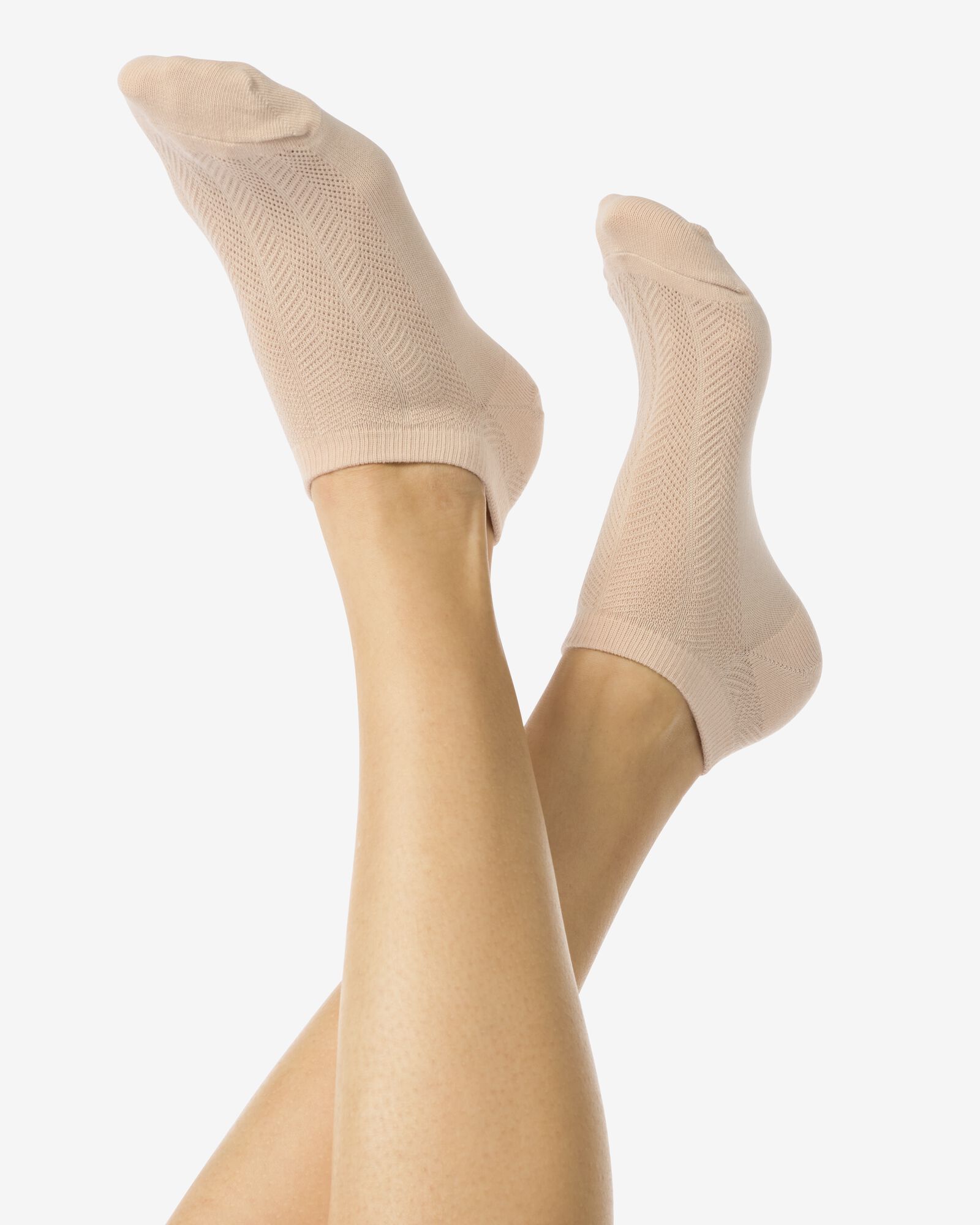 socquettes structure femme sable - 4280550SAND - HEMA