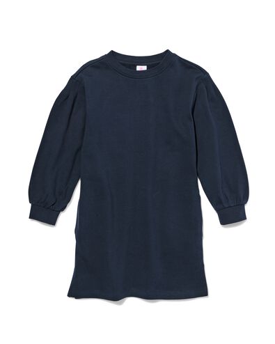 Kinder-Sweatkleid dunkelblau - 30876705DARKBLUE - HEMA