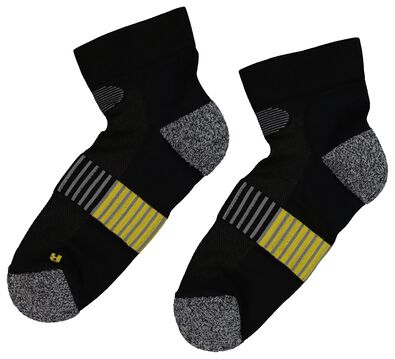 2 paires de chaussettes de sport homme noir noir - 1000019391 - HEMA