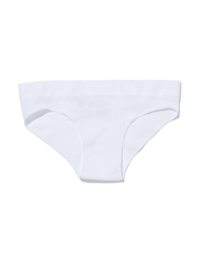 dameshipster naadloos rib wit - 21910841WHITE - HEMA