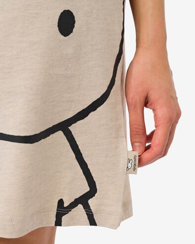 chemise de nuit femme Miffy coton naturel - 23410272NATURAL - HEMA