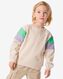 kindersweater met kleurblokken beige - 30777505BEIGE - HEMA