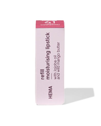 navulling moisturising lipstick 41 classy wednesday - creamy  - 11230441 - HEMA