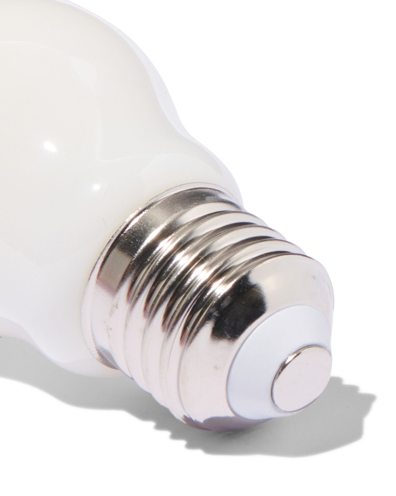LED-Lampe, satiniertes Glas, E27, 4.2 W, 470 lm, dimmbar, Kugellampe - HEMA