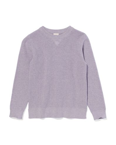 Kinder-Pullover violett 110/116 - 30777461 - HEMA