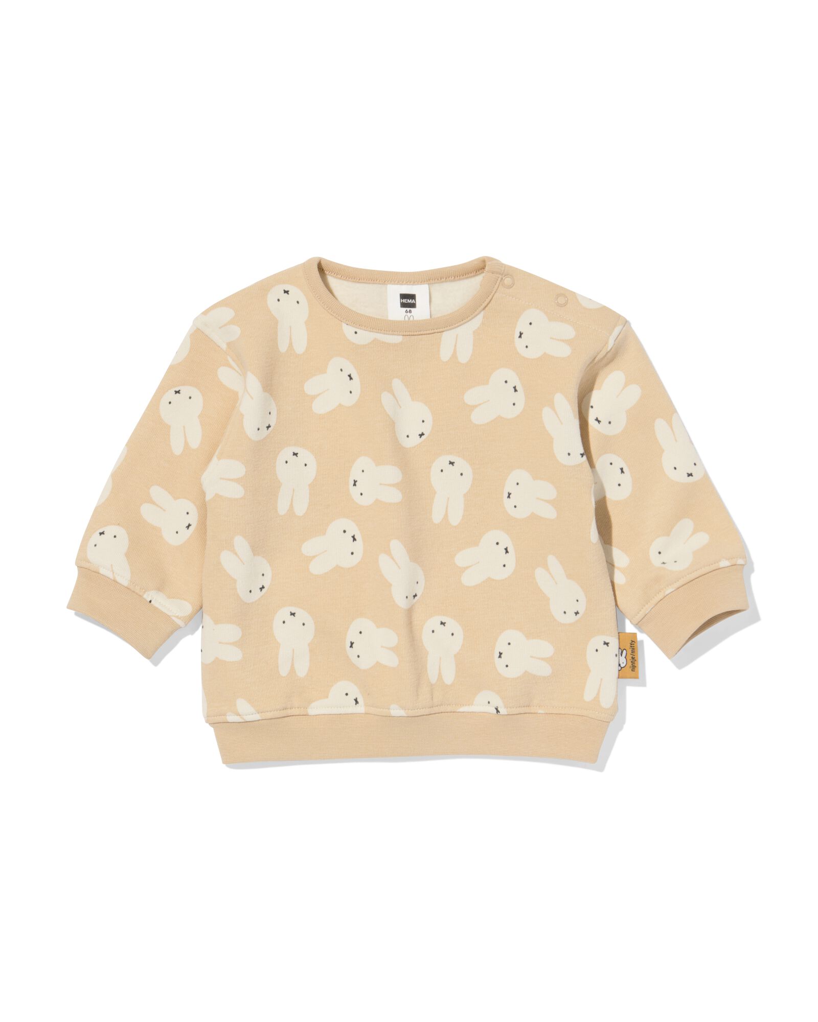 Miffy Newborn-Pullover aus Sweatstoff  ecru ecru - 33441020ECRU - HEMA