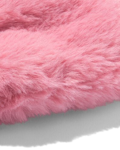 kinderwanten nepbont  roze - 16700155PINK - HEMA
