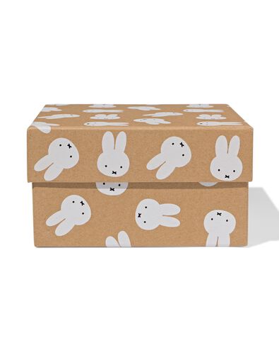 bo&icirc;te cadeau miffy 16,5x16,5x9cm  - 14700687 - HEMA