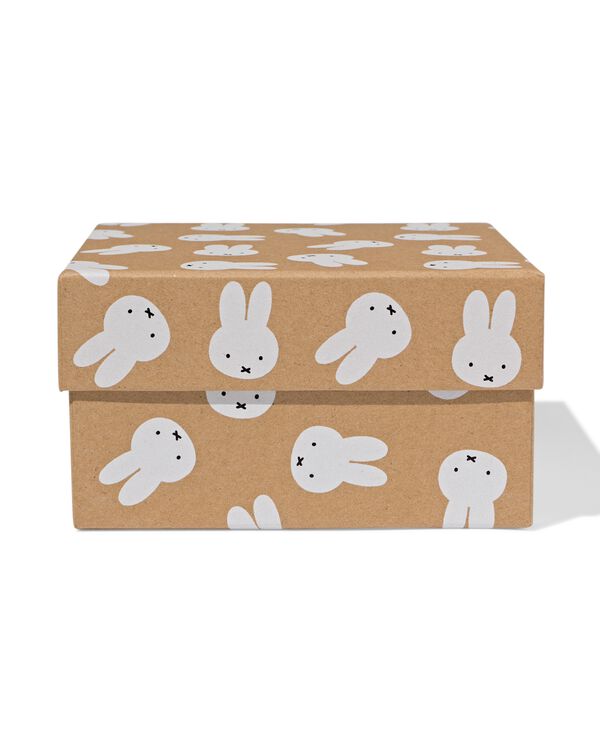 Miffy-Geschenkbox 16,5 &times; 16,5 &times; 9 cm  - 14700687 - HEMA