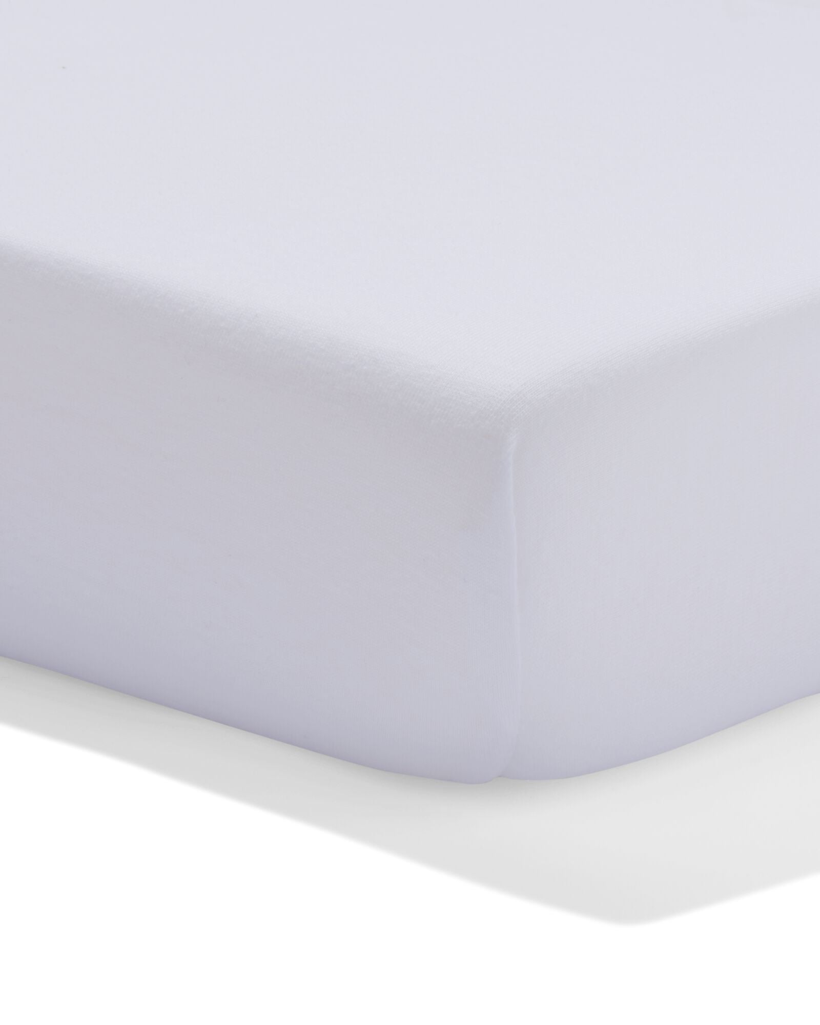 Topper-Spannbettlaken 180 &times; 220 cm, Hotel, Baumwolle, Perkal, Wei&szlig; - 5190136 - HEMA