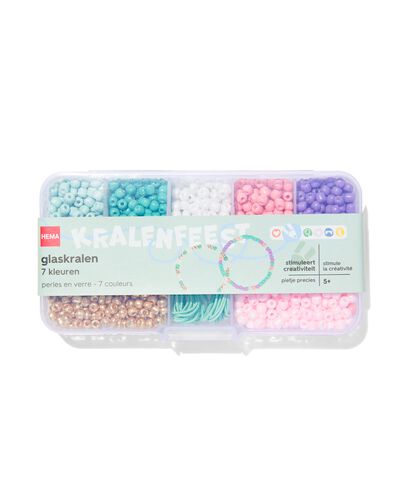 Glasperlen, 135 g, Pastellfarben - 15920135 - HEMA