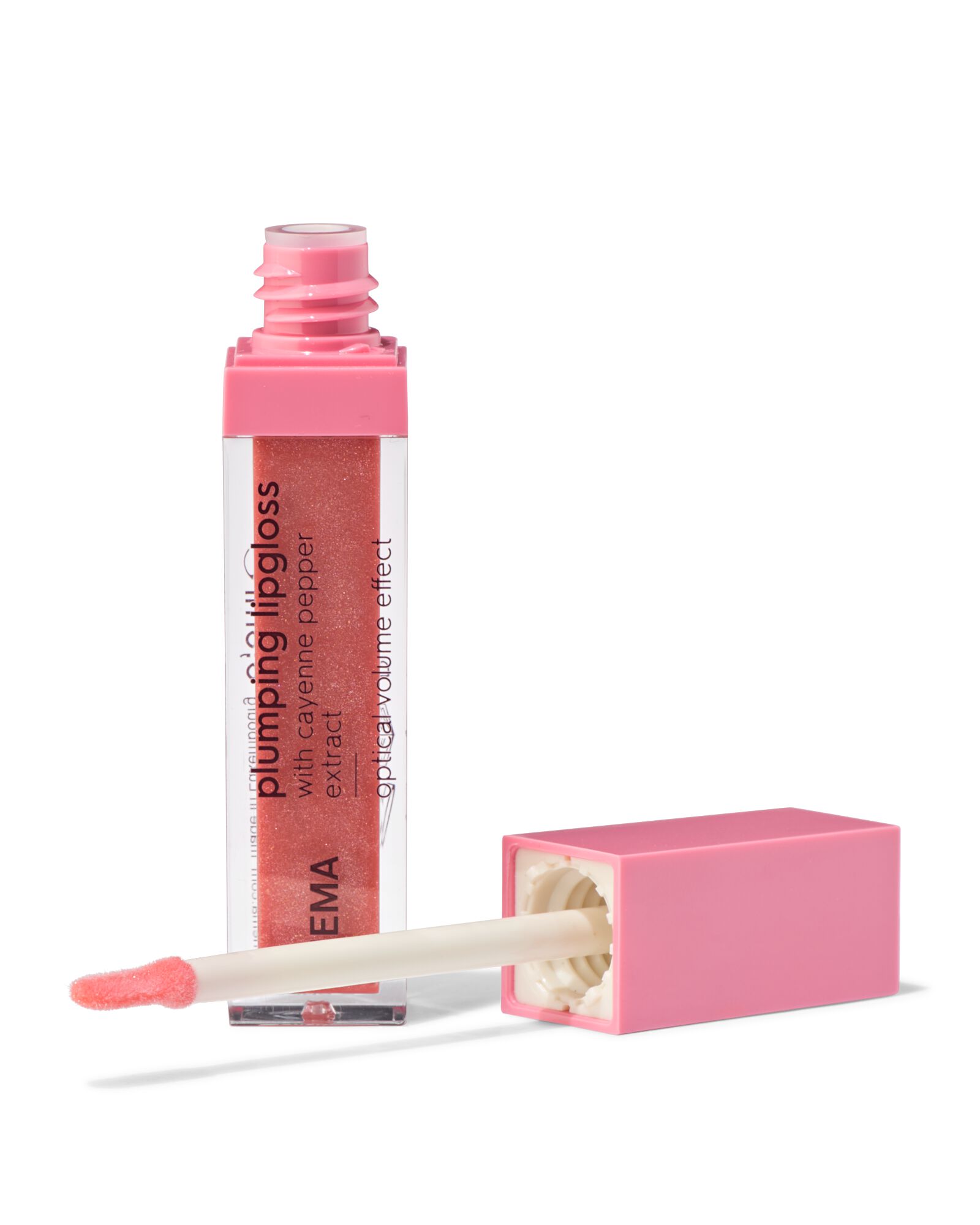 plumping lipgloss 48 pink shimmer - 11230248 - HEMA
