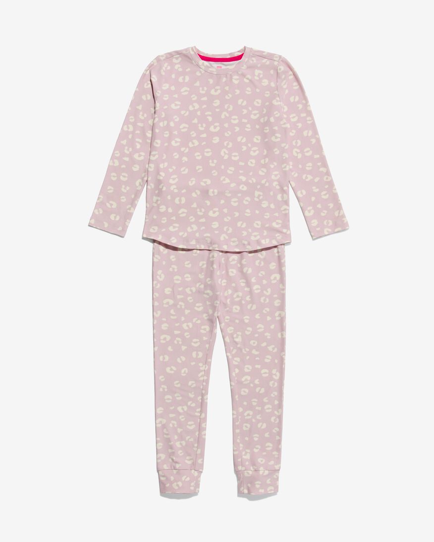 pyjama enfant micro animal lilas lilas - 23010480LILAC - HEMA