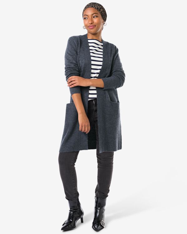 gilet femme Lana  bleu - 36302620BLUE - HEMA