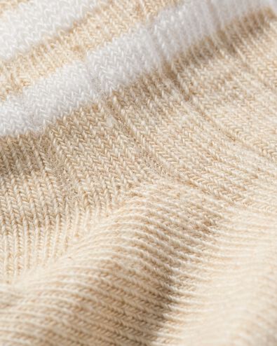 kinder enkelsokken sportief - 5 paar gebroken wit - 4311150OFFWHITE - HEMA