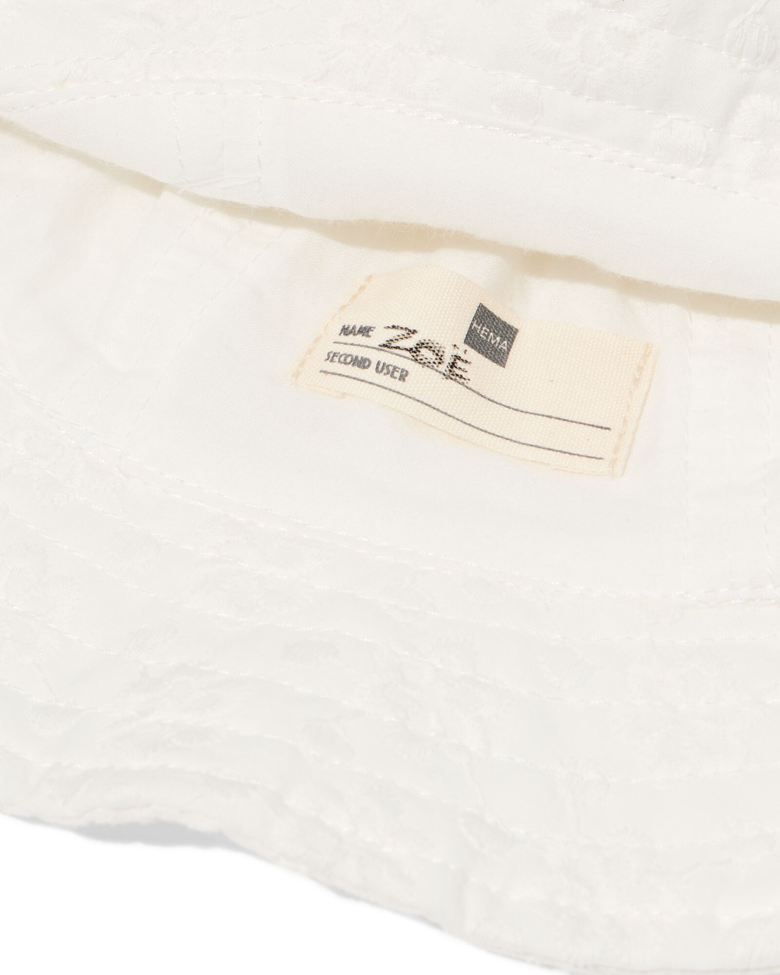 Babyhut wei&szlig; wei&szlig; - 33200535WHITE - HEMA