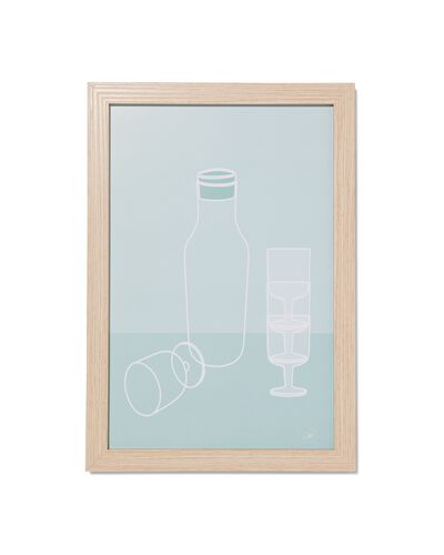 cadre photo bois 20x30 naturel 20 x 30 bois - 13611133 - HEMA