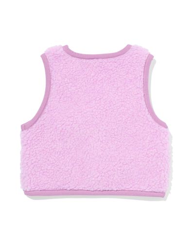 gilet b&eacute;b&eacute; polaire violet violet - 33056870PURPLE - HEMA