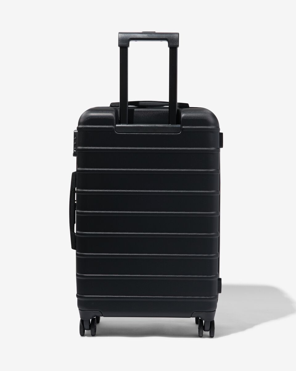 valise ABS 43x25x66 noir - 18630025 - HEMA