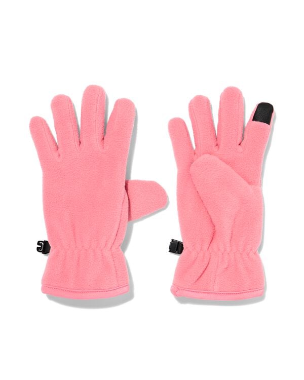 kinderhandschoenen Thinsulate fleece roze roze - 16700105PINK - HEMA
