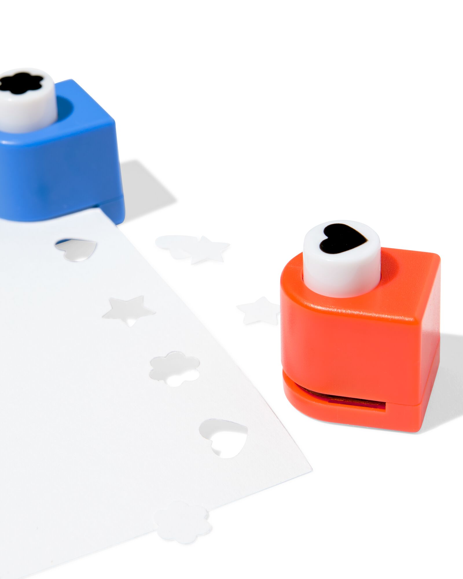 perforators met hartje, bloem en ster - 15900420 - HEMA