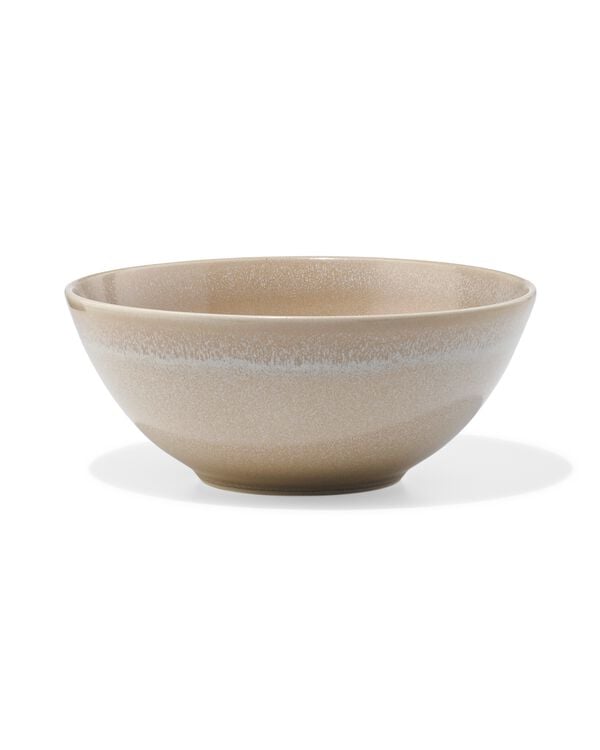 bol &Oslash;16,5cm Monaco fa&iuml;ence marron clair - 9650200 - HEMA