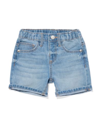 baby korte jeans denim 62 - 33100551 - HEMA