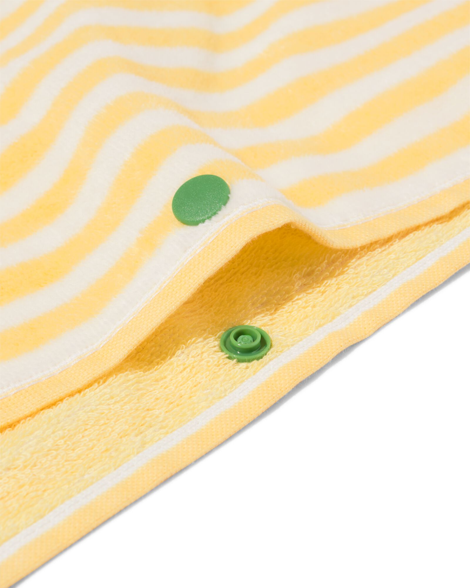 Kinderponcho 68 x 78 cm, Velours mit Krokodilstreifen - 5200255 - HEMA