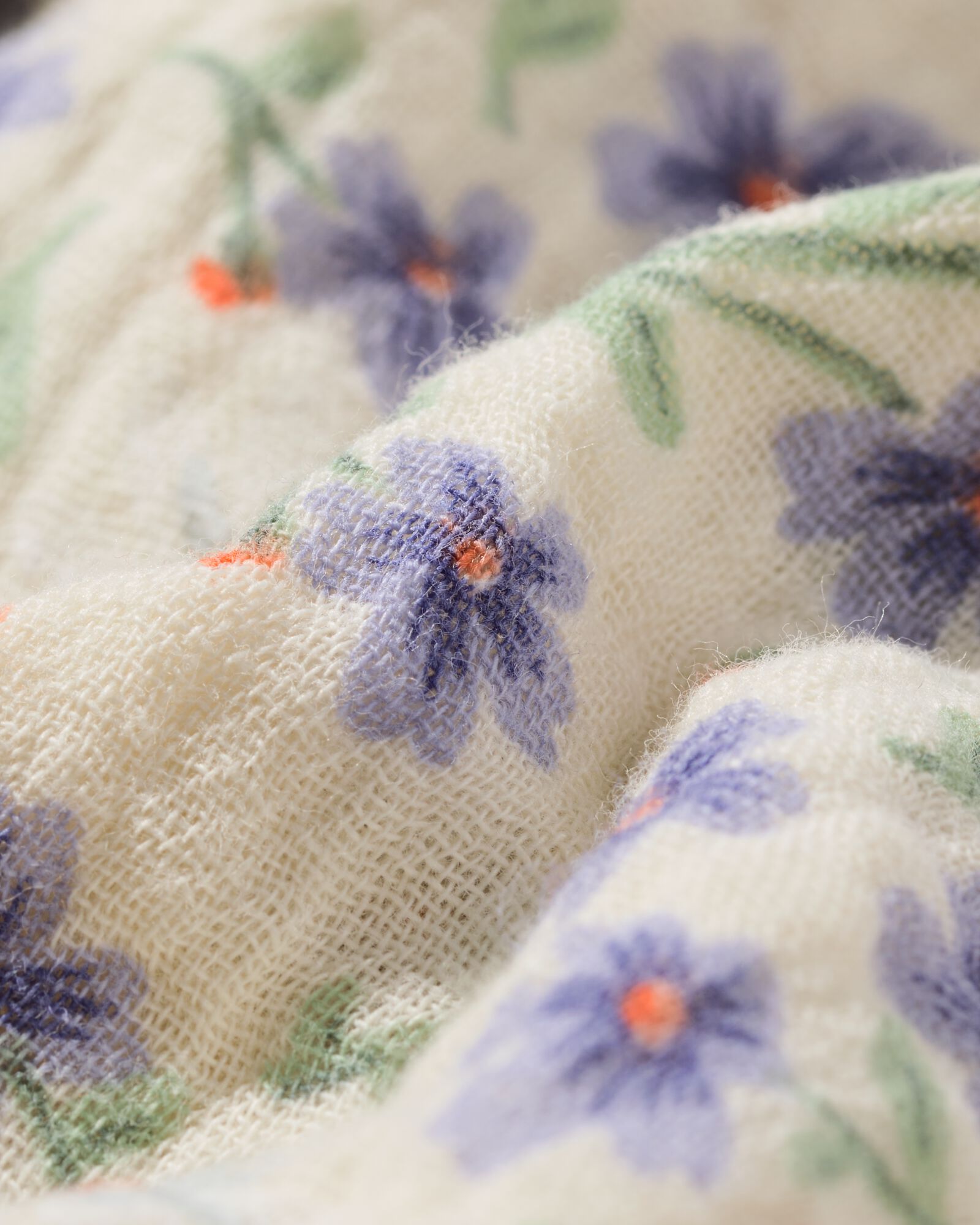 chemisier enfant en mousseline  blanc cass&eacute; - 30894108OFFWHITE - HEMA