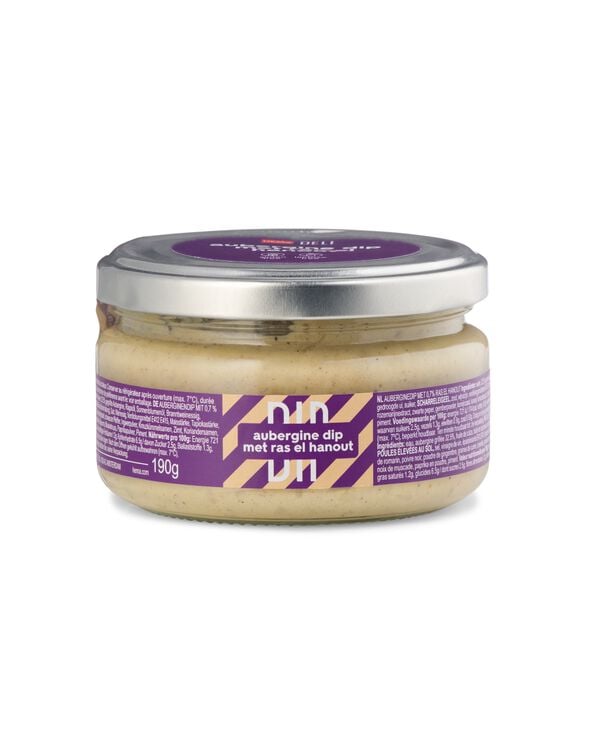 dip aubergines ras el hanout 190 g - 10740040 - HEMA