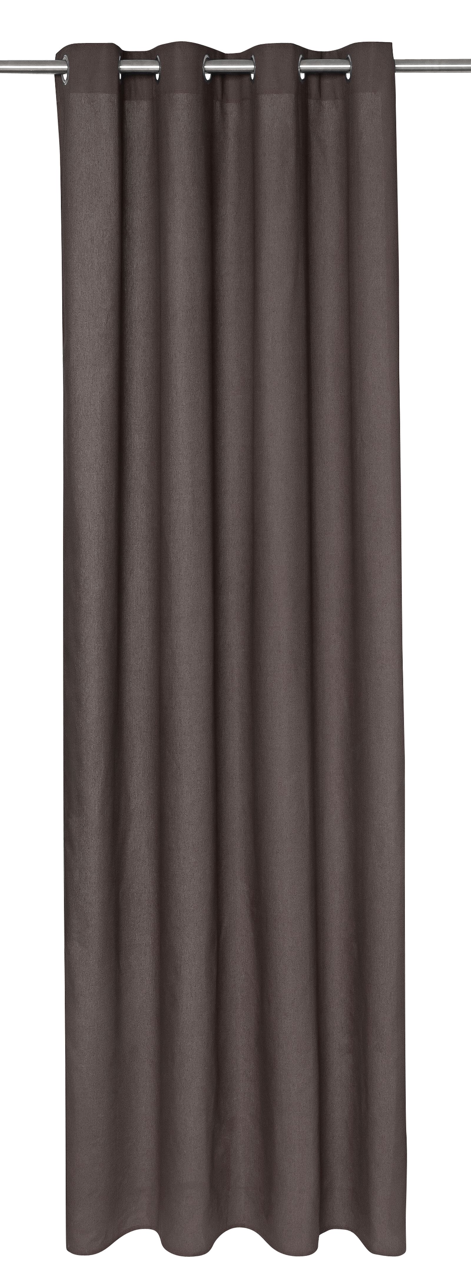 rideau pr&ecirc;t-&agrave;-poser avec anneaux anthracite - 7632122 - HEMA