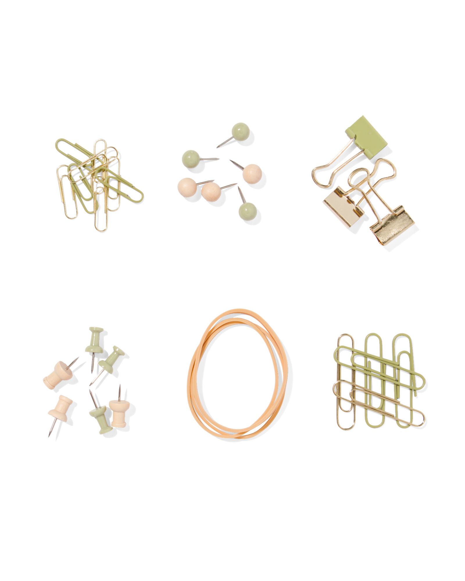 ensemble d&rsquo;accessoires de bureau 6 pi&egrave;ces - 14470091 - HEMA