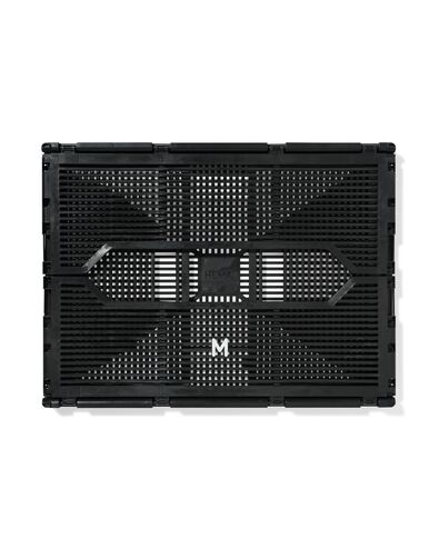 klapkrat letterbord recycled M zwart zwart M  30 x 40 x 17 - 39811079 - HEMA