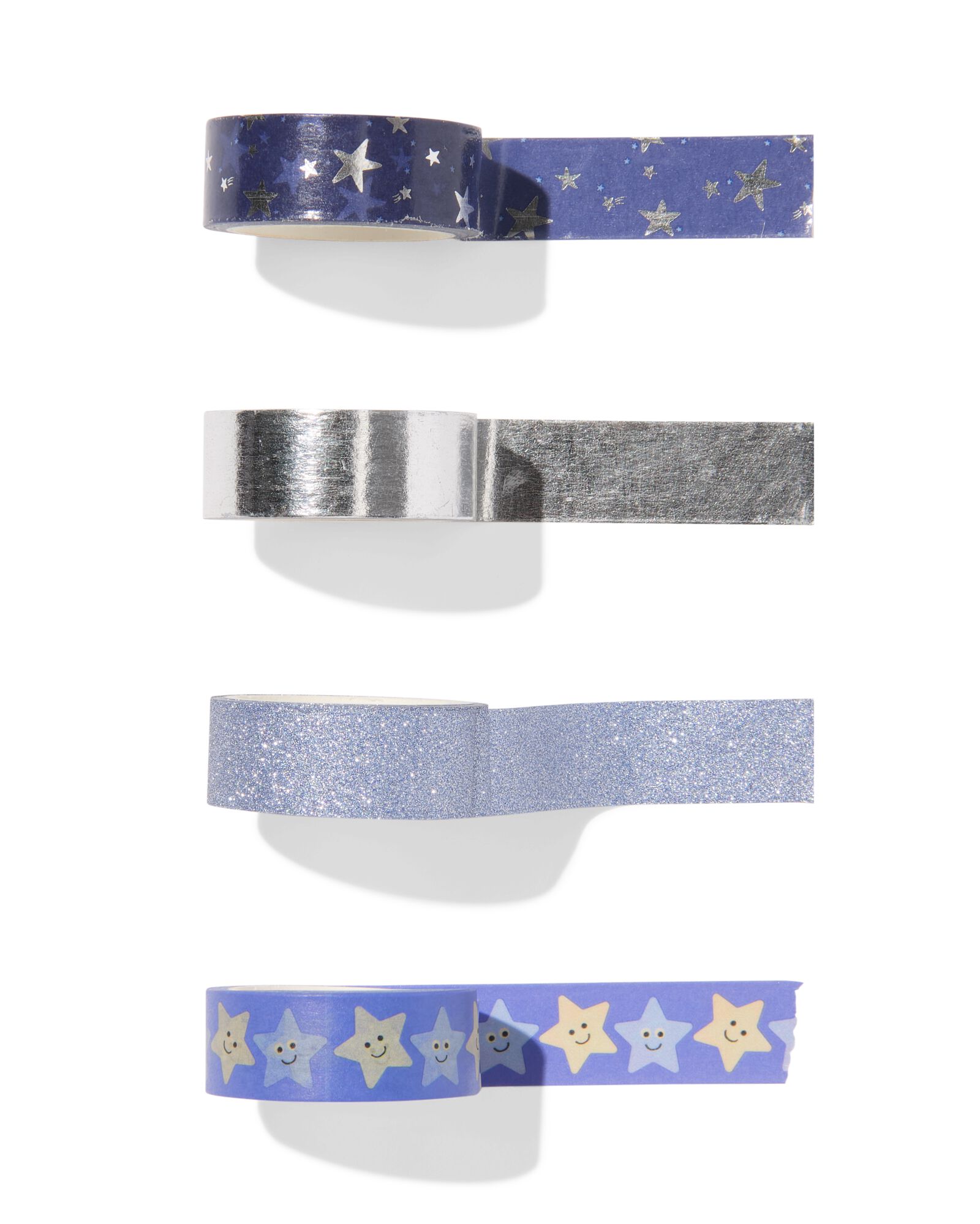 rubans washi &eacute;toiles - 4 pi&egrave;ces - 14100382 - HEMA