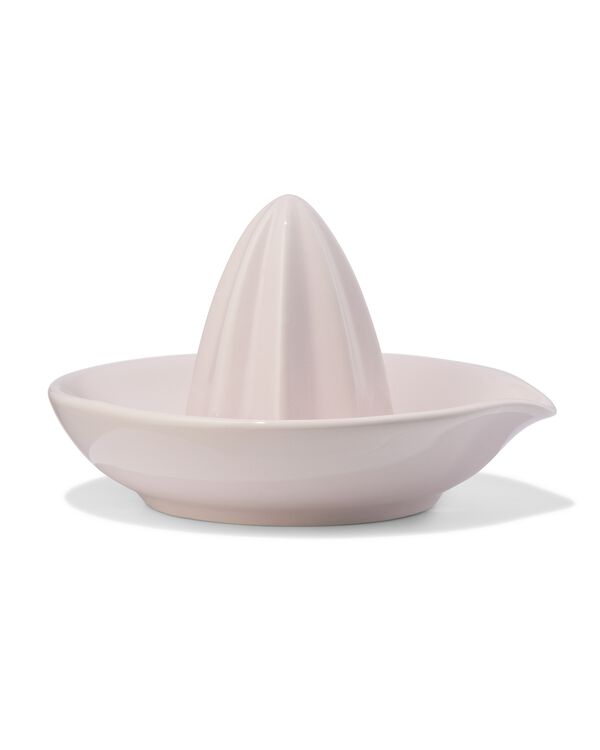 presse-agrumes 8cm fa&iuml;ence rose - 9650355 - HEMA
