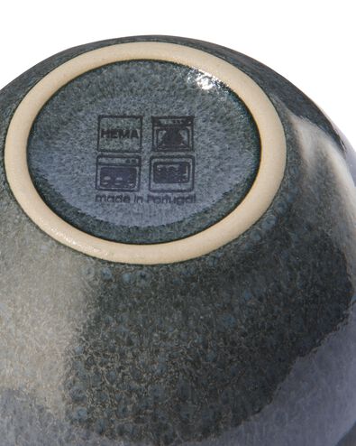 bol - 10 cm - Porto - émail réactif - noir - 9602035 - HEMA