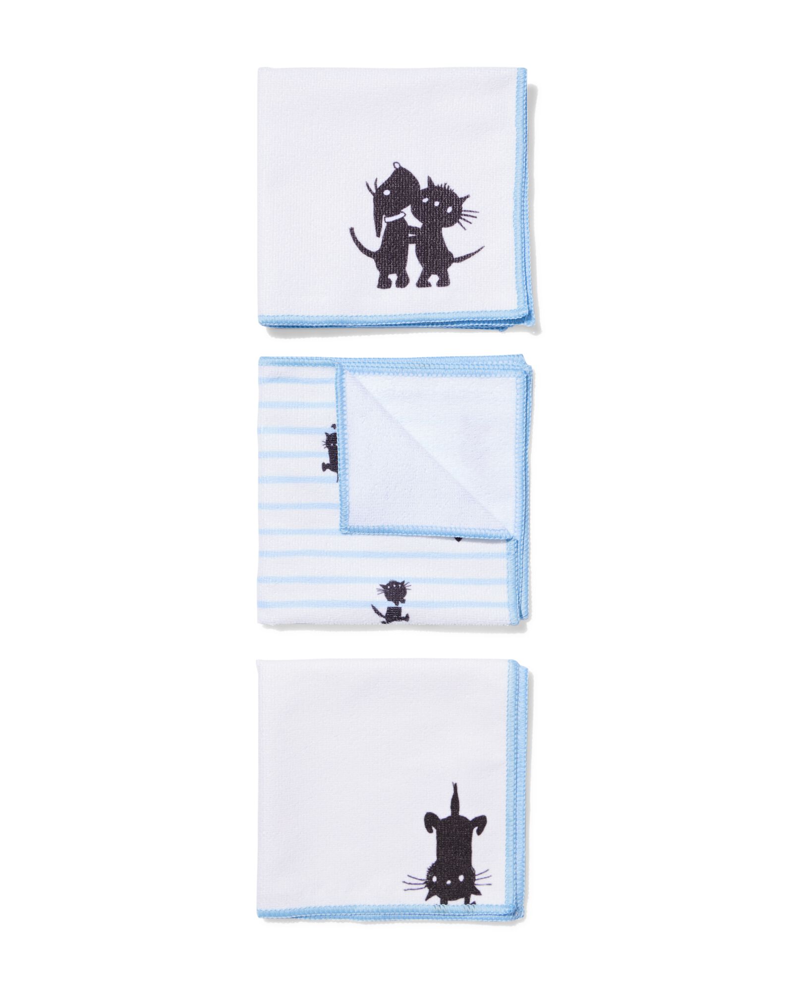 Takkie Reinigungst&uuml;cher, 35 &times; 35 cm &ndash; 3 St&uuml;ck - 20500121 - HEMA