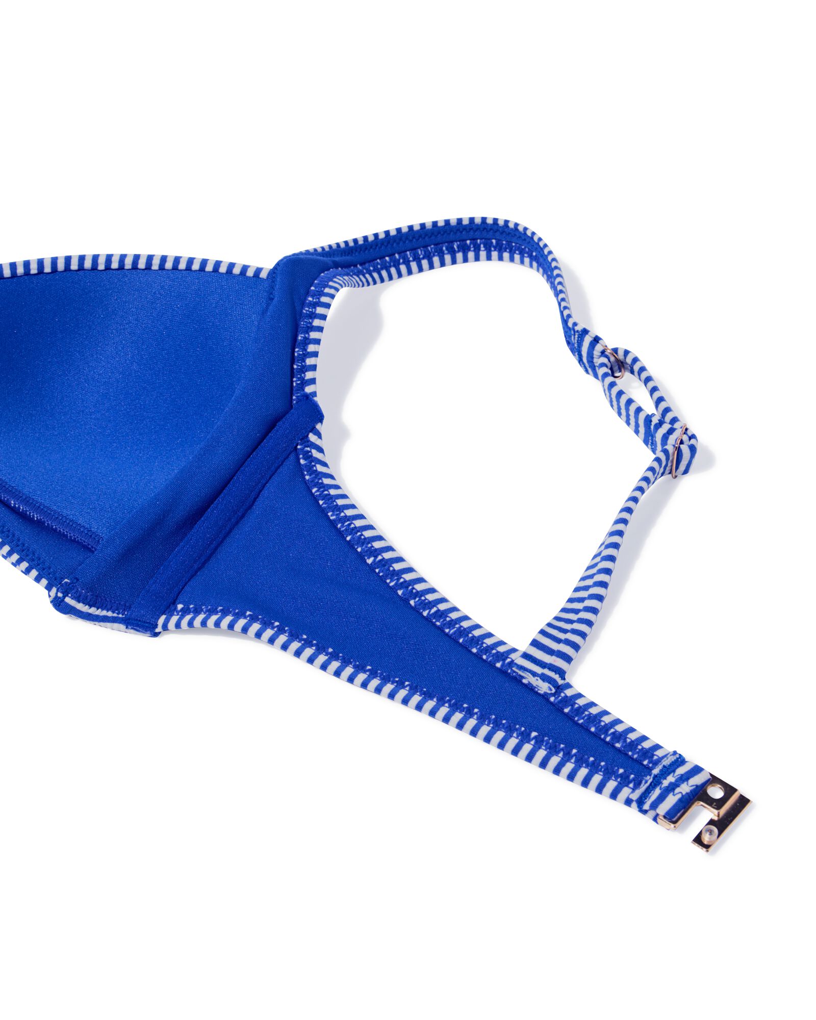 haut de bikini femme seersucker bleu - 22352080BLUE - HEMA