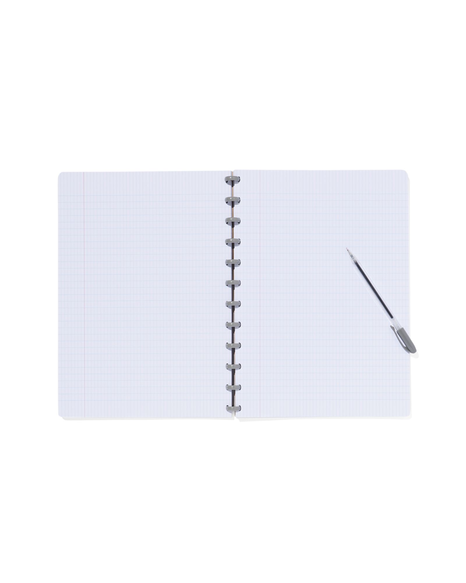 carnet &agrave; spirales A4 commercial quadrill&eacute; 4 x 8 mm kraft - 14150125 - HEMA