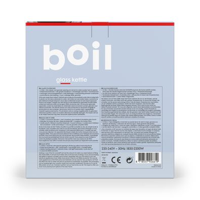 Wasserkocher, Glas, 1.5 L - 80080012 - HEMA