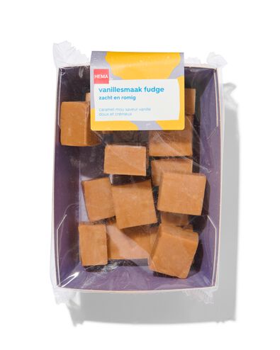 fudge vanillesmaak 200gram - 10350066 - HEMA