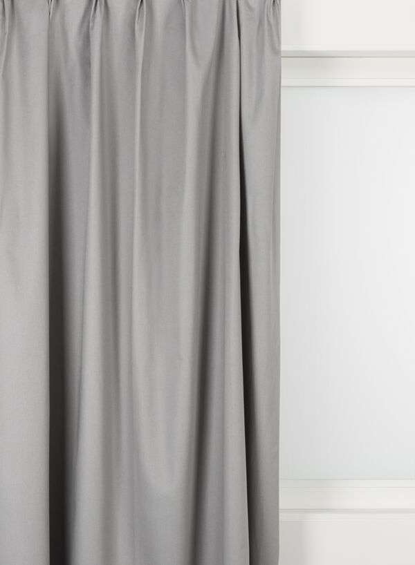 tissu pour rideaux amsterdam occultant gris clair lichtgrijs - 1000015921 - HEMA
