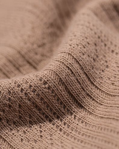 Kinder-T-Shirt aus Feinstrick beige beige - 30841254BEIGE - HEMA