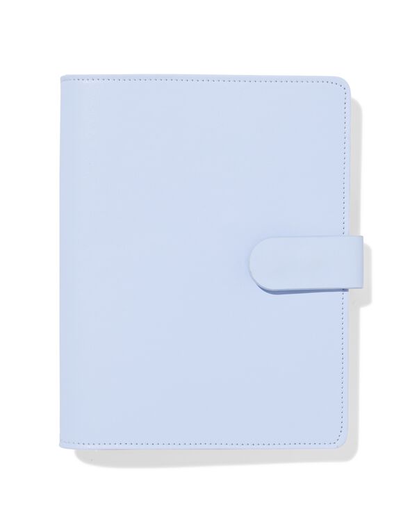 carnet rechargeable A5 lign&eacute; bleu clair - 14170091 - HEMA