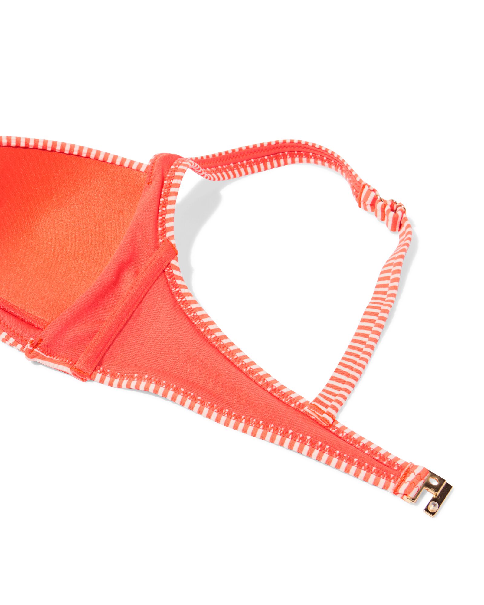 damesbikinitop seersucker roze - 22352010PINK - HEMA