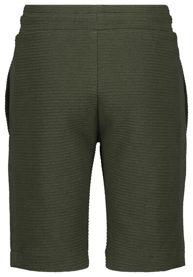 Kinder-Shorts, Struktur graugrün - 1000023126 - HEMA